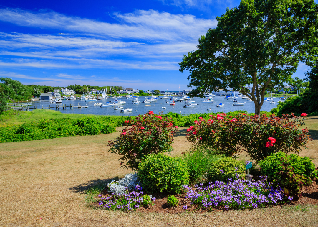 Harwich garden park in Massachusetts.
